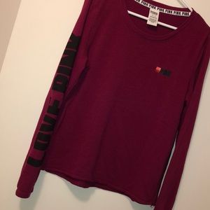 Vs pink crew neck sweatshirt!